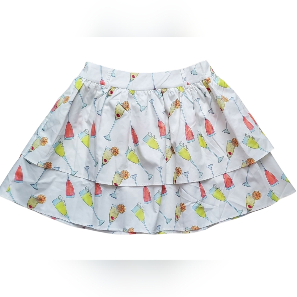 Nylon Apparel Cocktail Print Top & Skirt Set - Picture 3 of 5